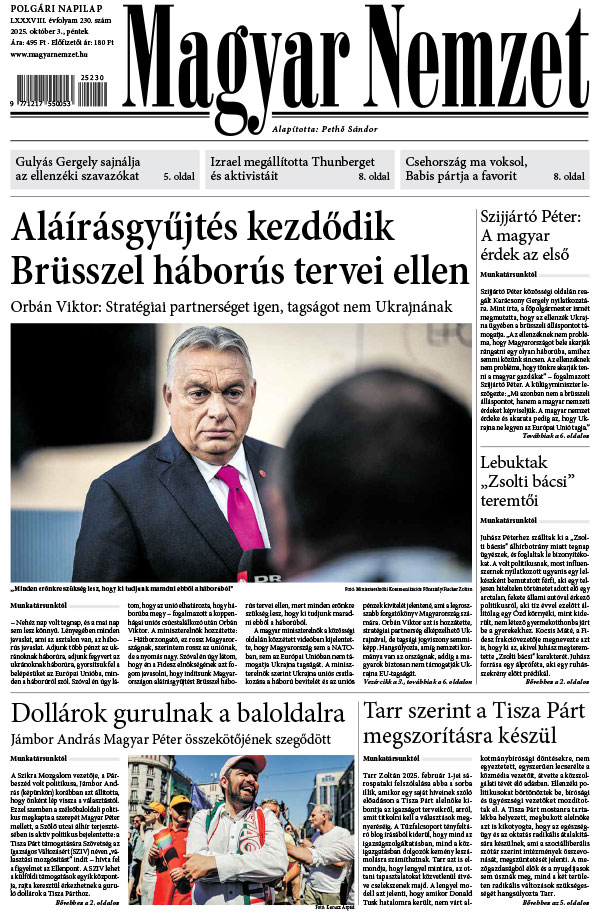Lapszám: 2025.10.03.