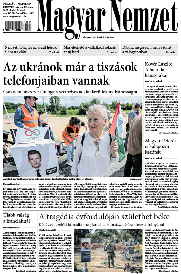 Lapszám: 2025.10.07.