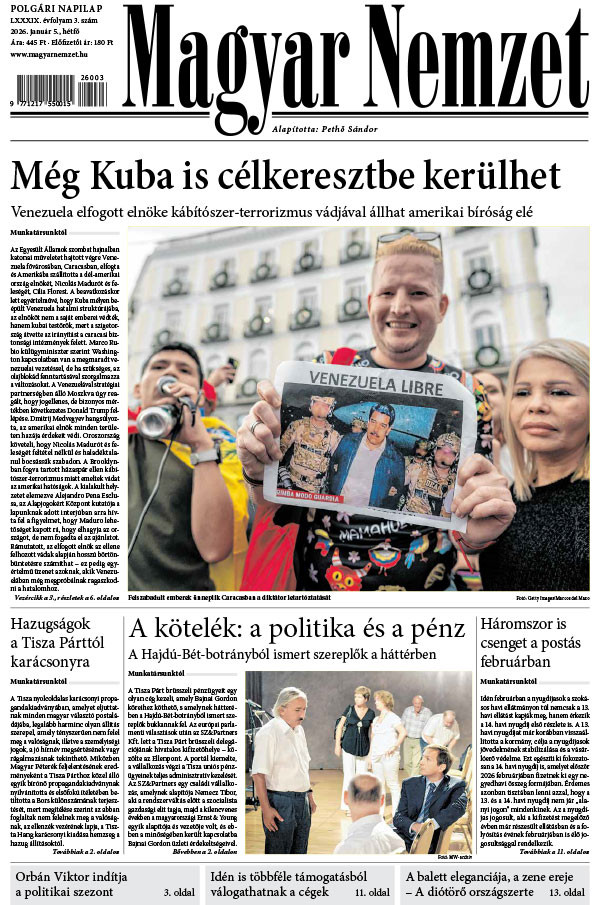 Lapszám: 2026. 01. 05.