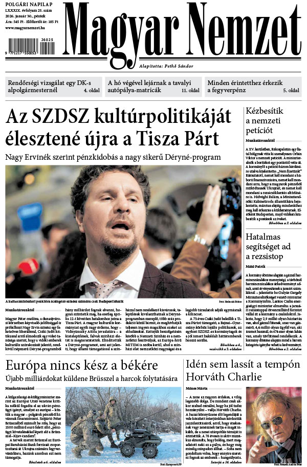 Lapszám: 2026. 01. 30.