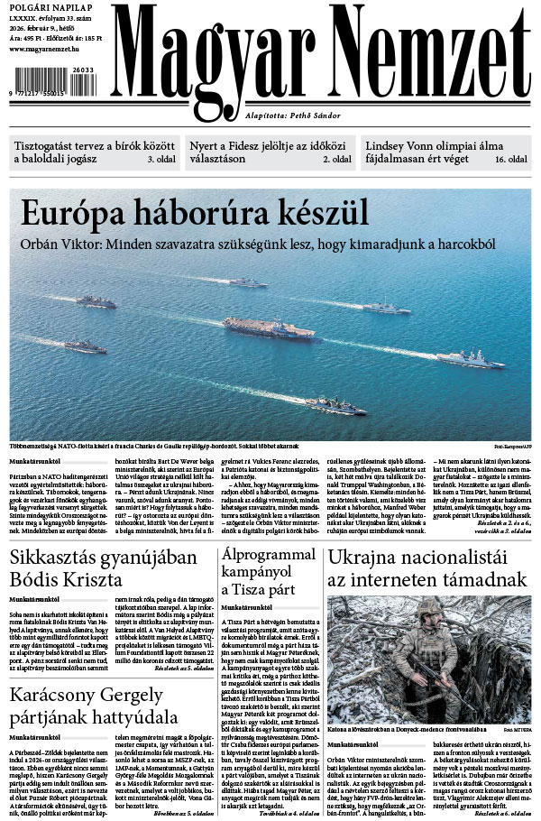 Lapszám: 2026. 02. 09.