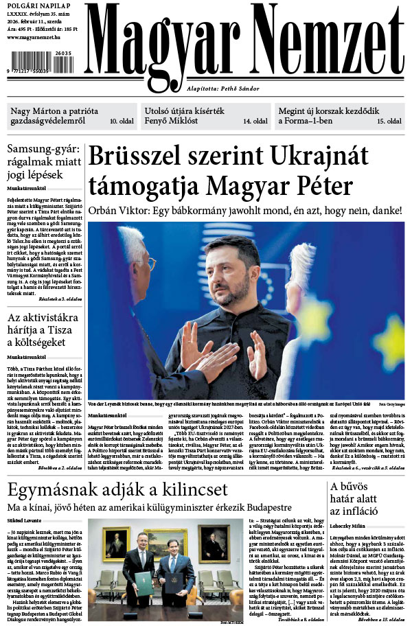 Lapszám: 2026. 02. 11.