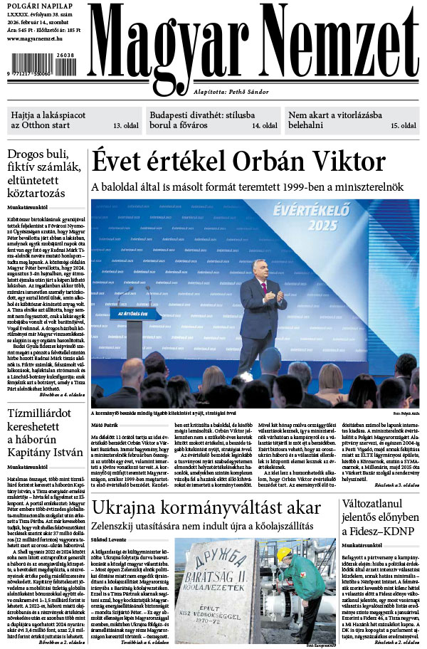 Lapszám: 2026. 02. 14.