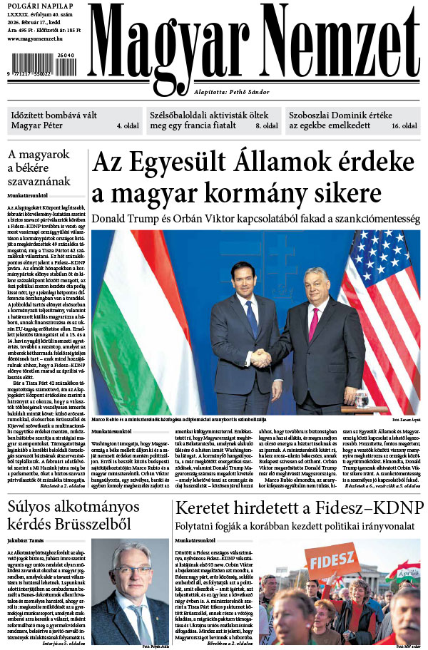 Lapszám: 2026. 02. 17.