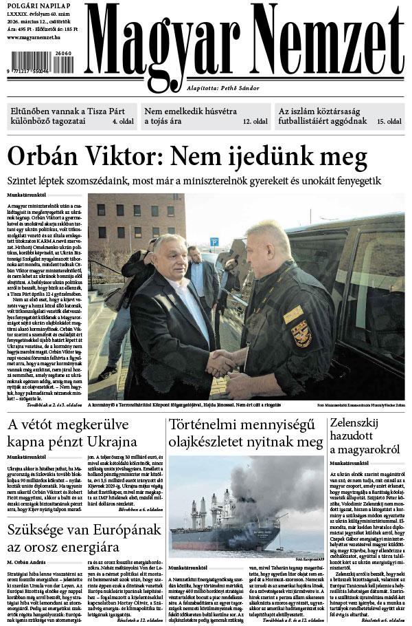 Lapszám: 2026. 03. 12.