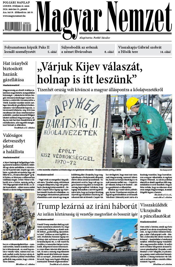 Lapszám: 2026. 03. 13.