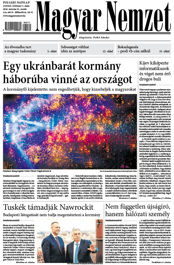 Lapszám: 2026. 03. 25.