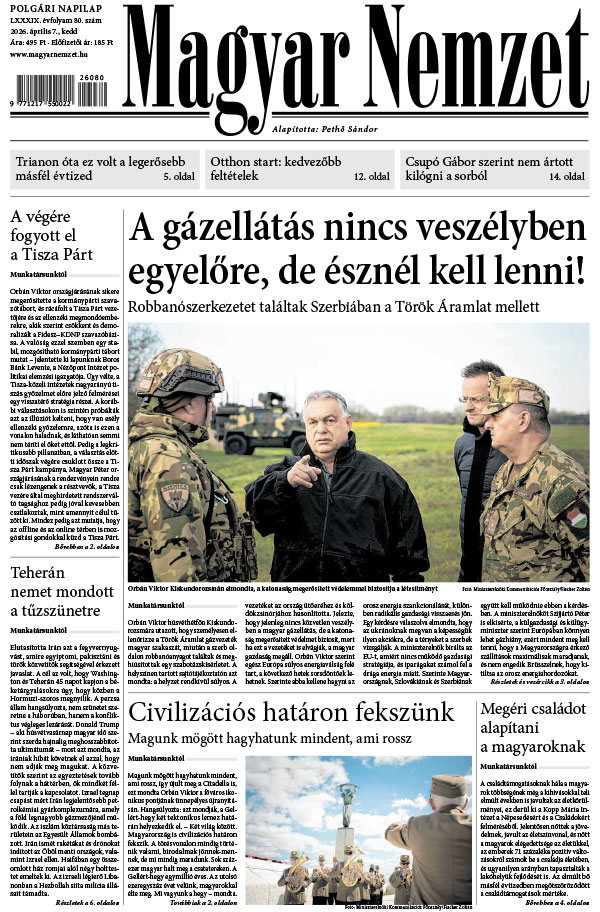 Lapszám: 2026. 04. 07.