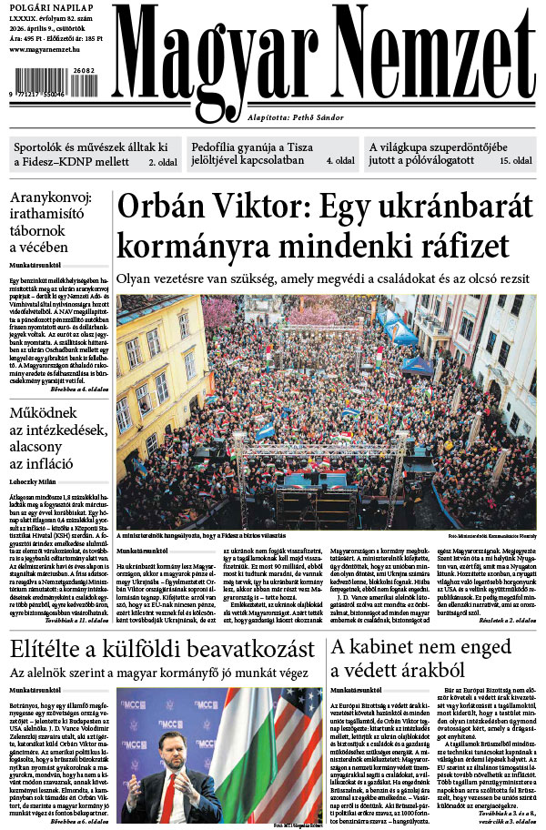 Lapszám: 2026. 04. 09.