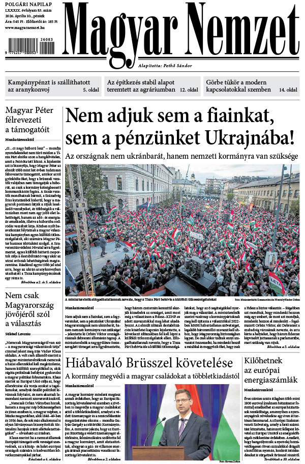 Lapszám: 2026. 04. 10.