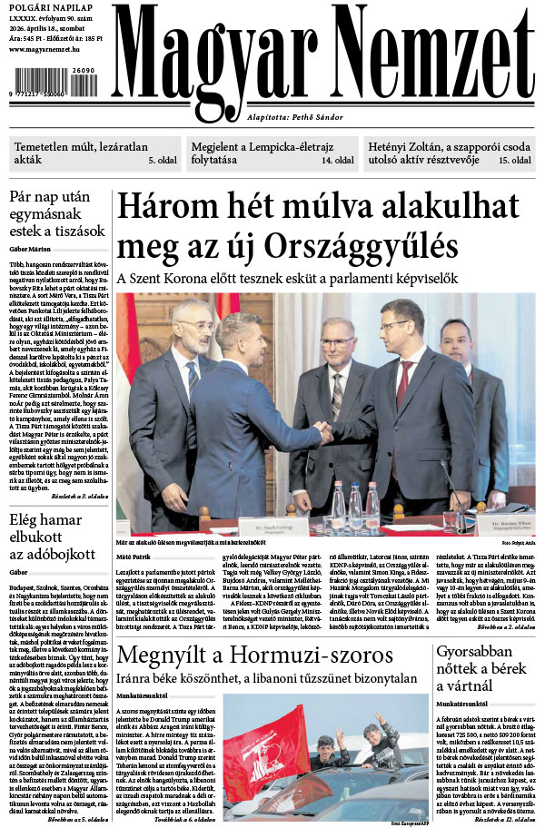 Lapszám: 2026. 04. 18.