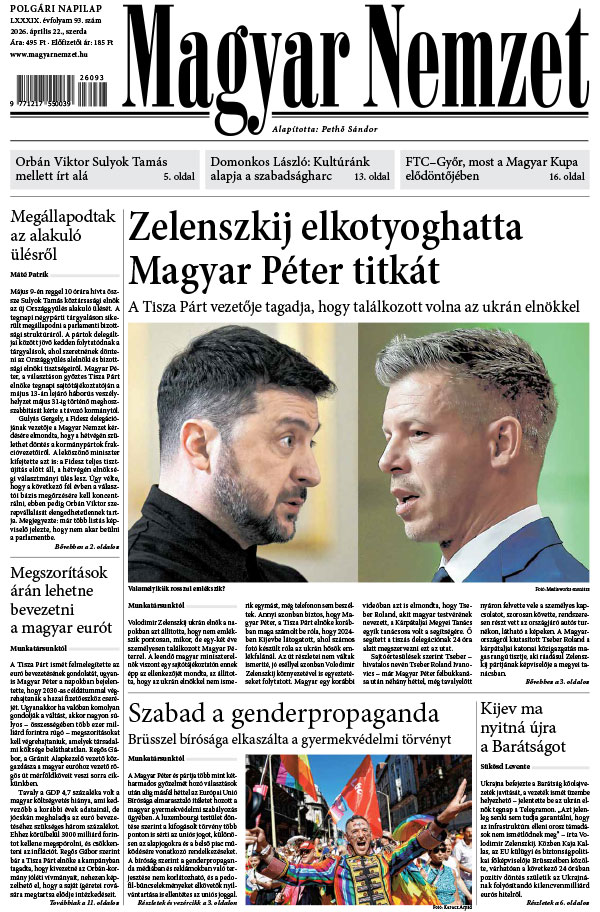 Lapszám: 2026. 04. 22.