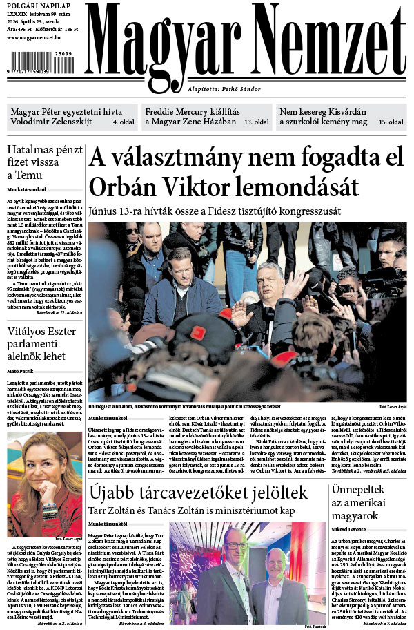 Lapszám: 2026. 04. 29.