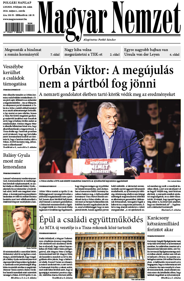 Lapszám: 2026. 05. 06.