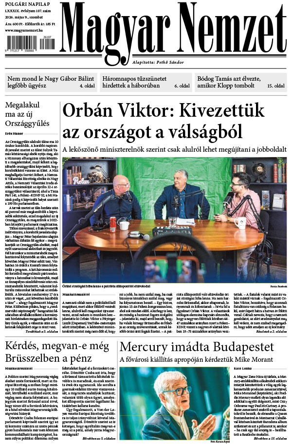 Lapszám: 2026. 05. 09.