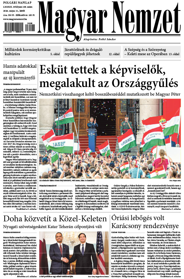 Lapszám: 2026. 05. 11.