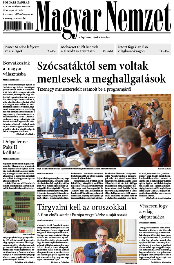 Lapszám: 2026. 05. 12.