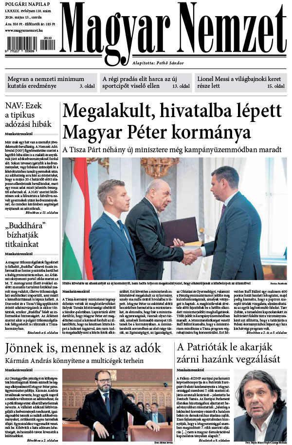 Lapszám: 2026. 05. 13.