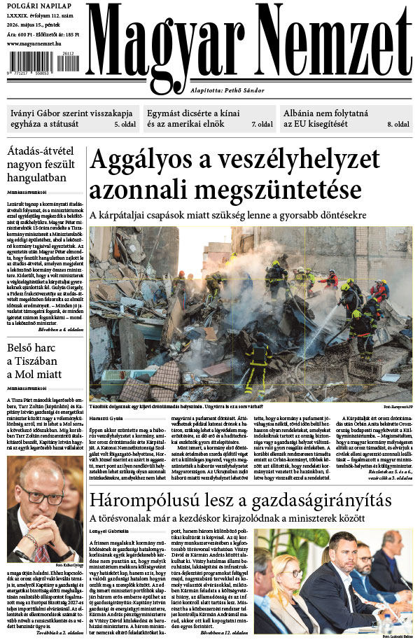 Lapszám: 2026. 05. 15.