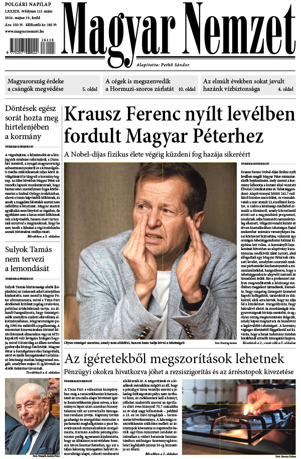 Lapszám: 2026. 05. 19.
