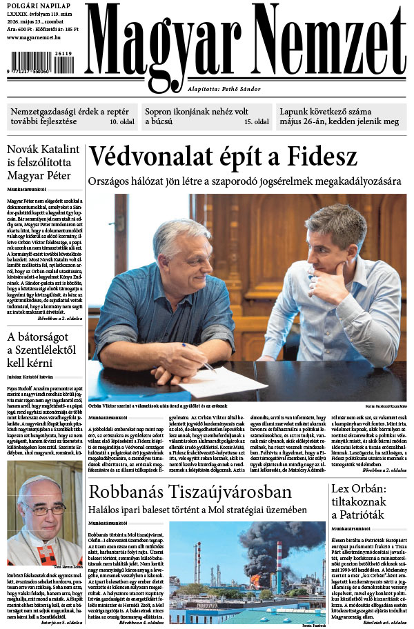 Lapszám: 2026. 05. 23.