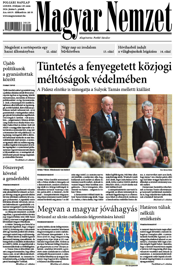 Lapszám: 2026. 06. 05.
