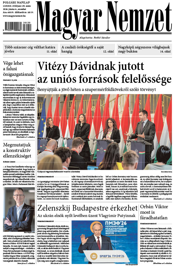 Lapszám: 2026. 06. 06.