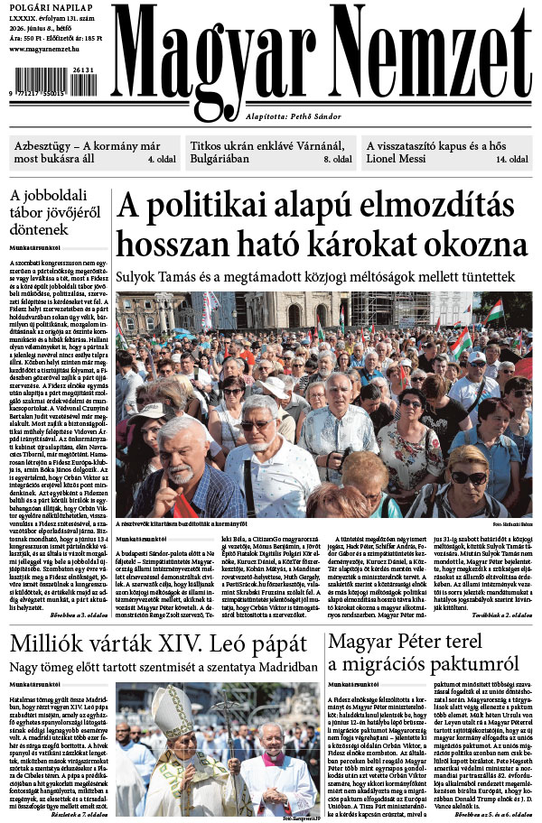Lapszám: 2026. 06. 08.