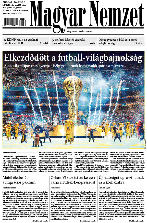 Lapszám: 2026. 06. 12.