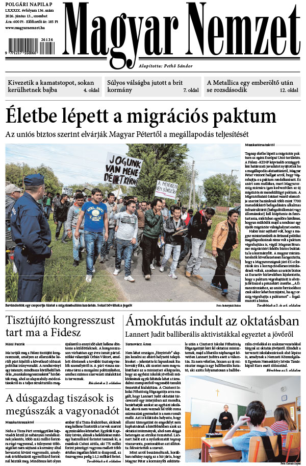 Lapszám: 2026. 06. 13.