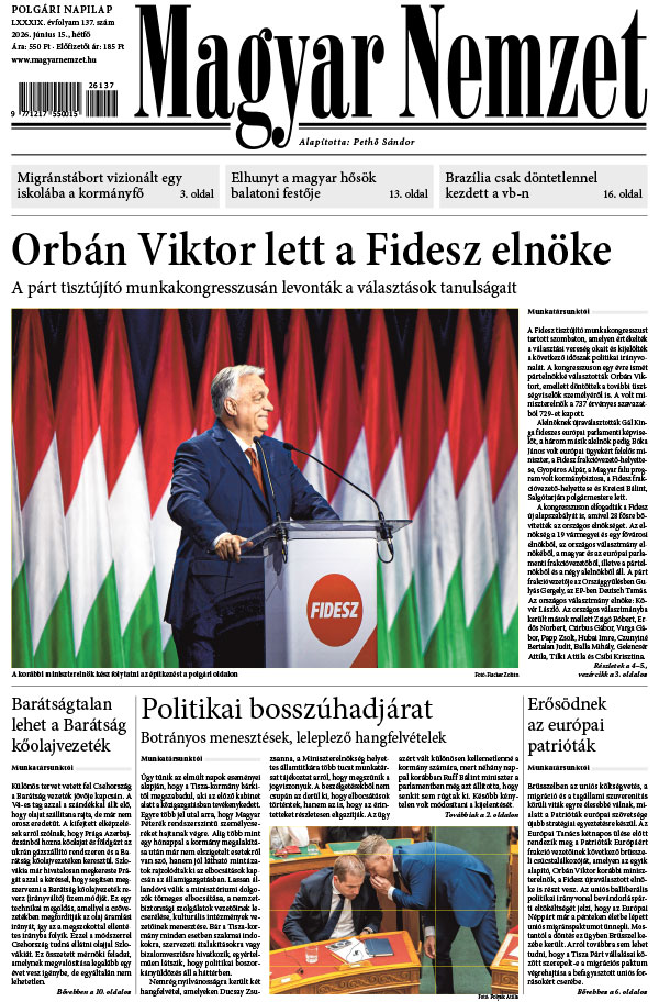Lapszám: 2026. 06. 15.