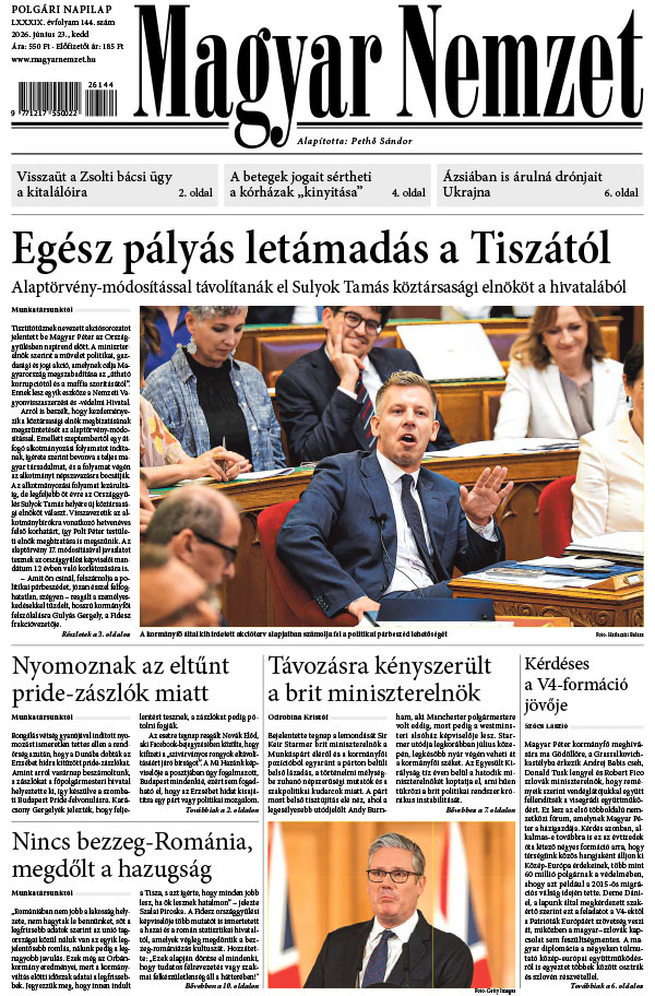 Lapszám: 2026. 06. 23.