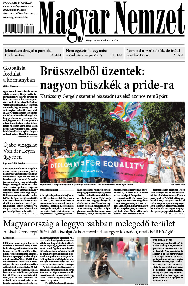 Lapszám: 2026. 06. 29.