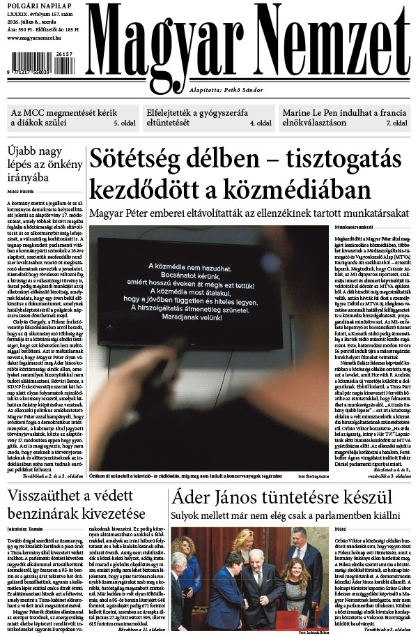 Lapszám: 2026. 07. 08.