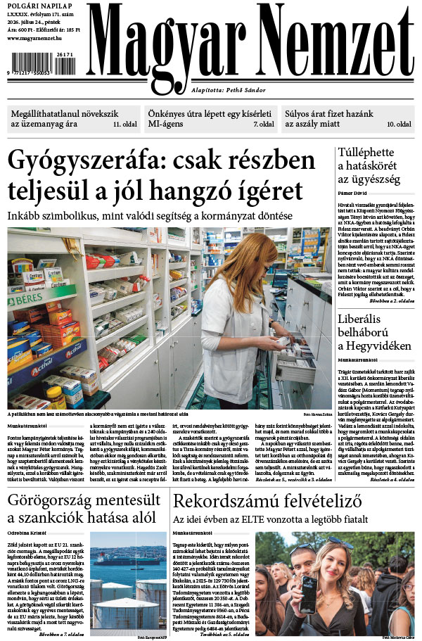 Lapszám: 2026. 07. 24.